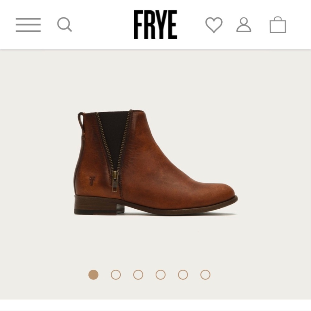 Frye Carly Zip Chelsea Boot